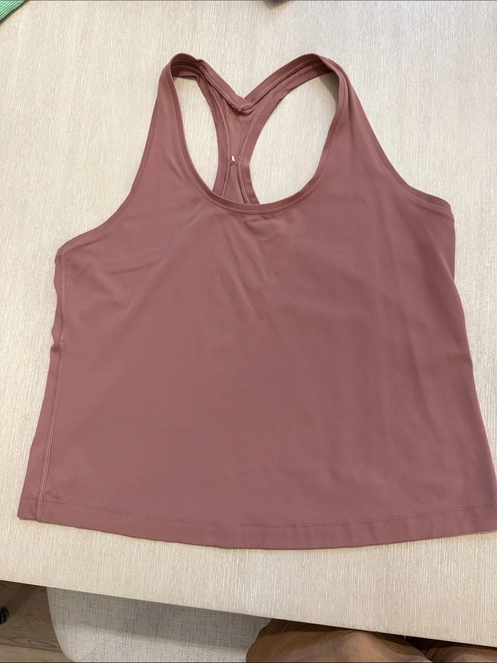 lululemon Nulu Racerback Short Tank Top - Spiced Chai 14